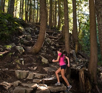 Hiking the Grouse Grind